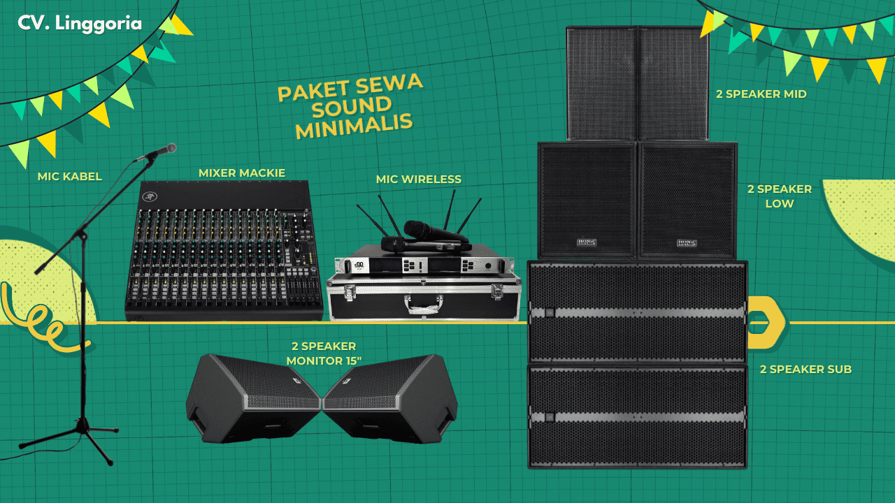 Sound System 5000 Watt